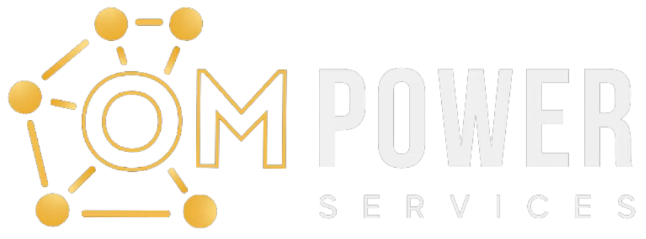 OM POWER
        SERVICES logo