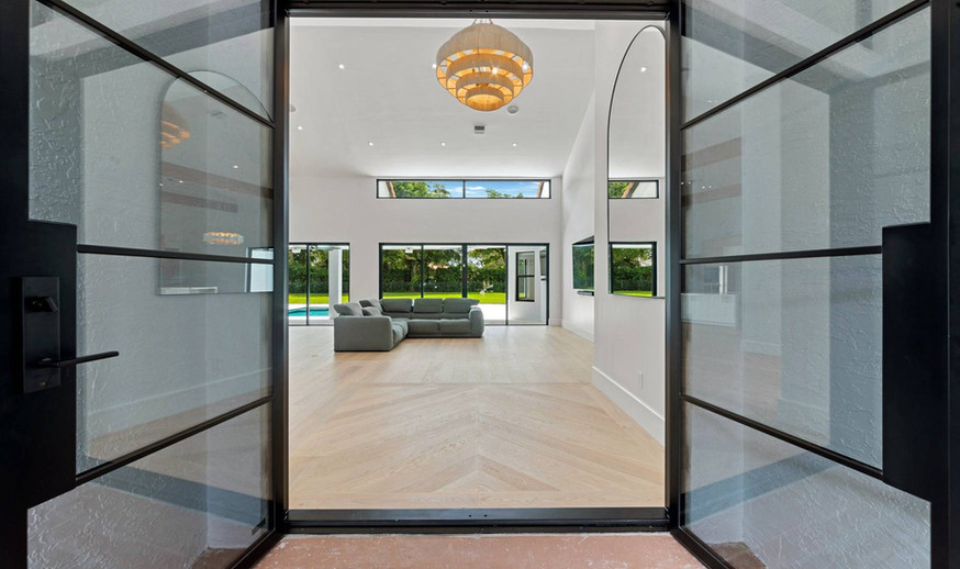 OM Power Services technician servicing AC unit