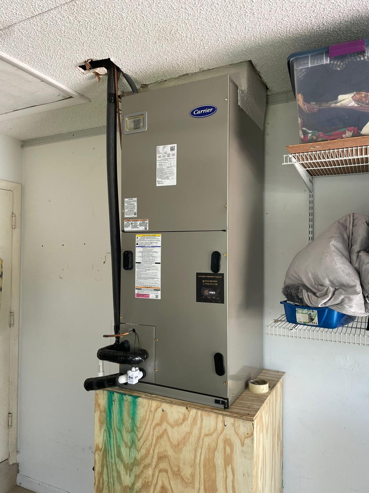 air conditioning installation