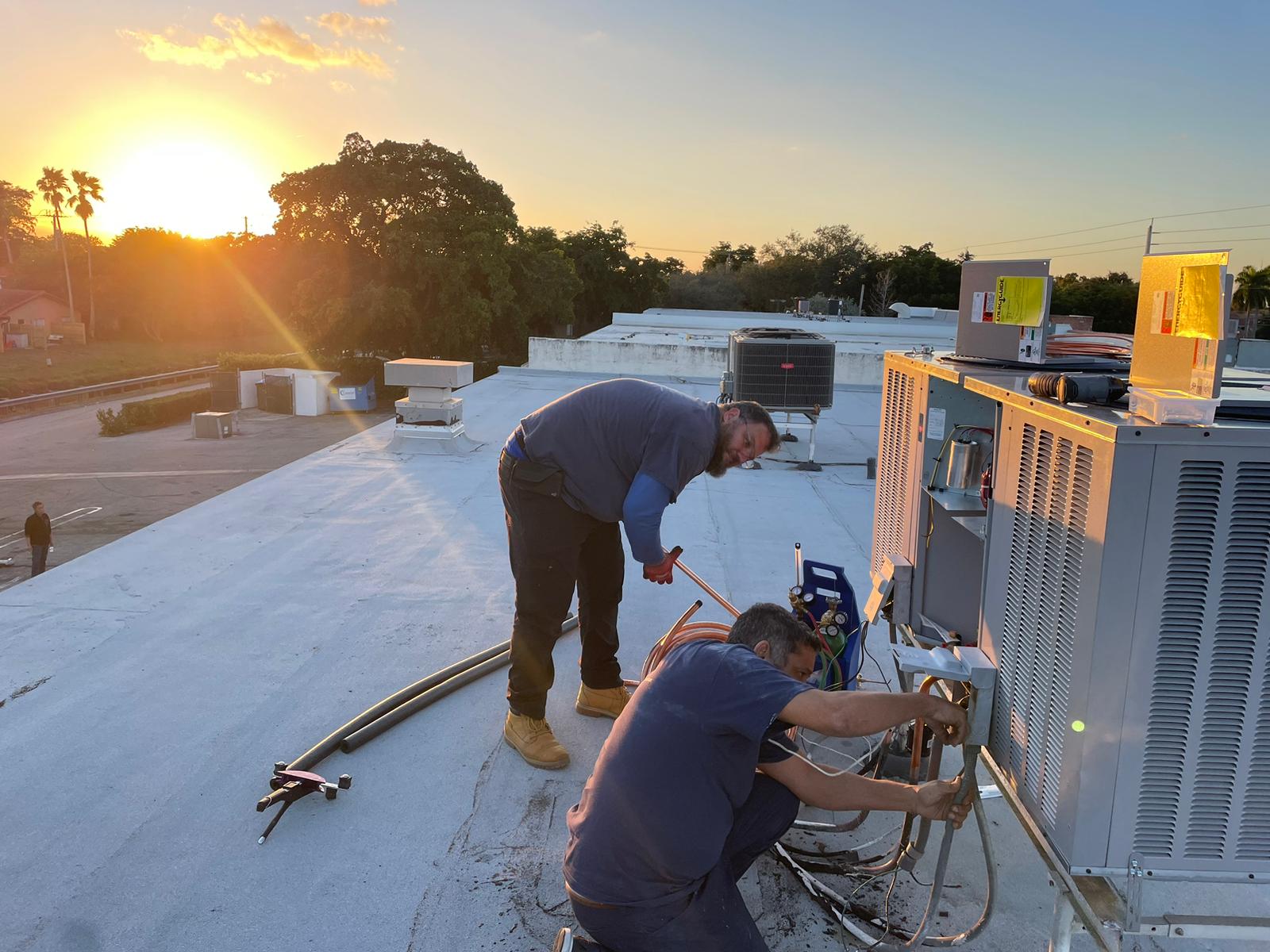 air conditioning installation